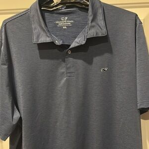 Vineyard Vines Men's Blue Polo Shirt